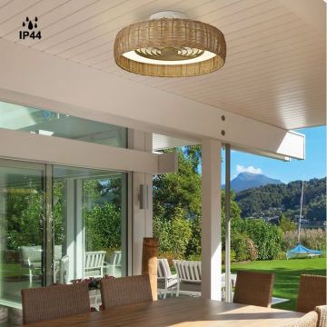 Lustra LED cu Ventilator si telecomanda, IP44, KILIMANJARO MINI MA-8226