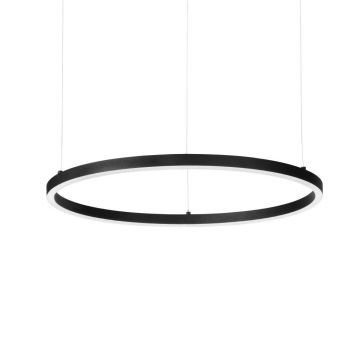 Lustra LED design modern Oracle slim sp d070 round 4000k on-off negru