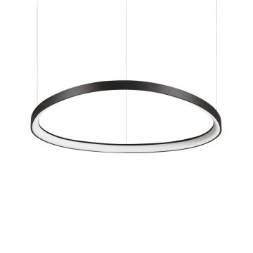 Lustra LED suspendata design circular Gemini sp d081 dali/push negru