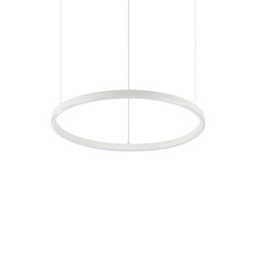 Lustra LED suspendata design slim Oracle d050 round 3000k dali alb