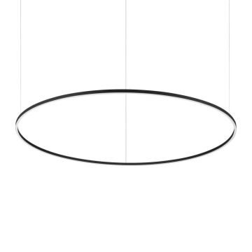 Lustra LED XXL design modern ORACLE SLIM SP D150 ROUND 3000K ON-OFF BK