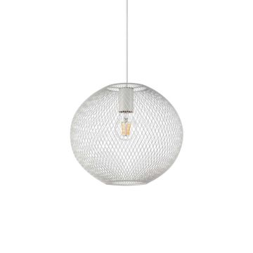 Lustra/Pendul modern design decorativ Net sp1 d29 alb