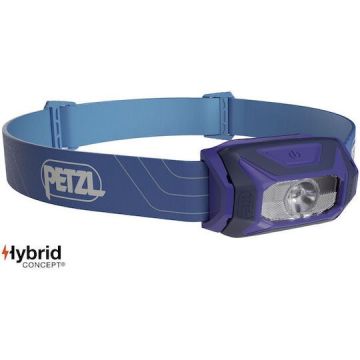 OEM Petzl Lanterna Frontala LED IPX4 cu luminozitate maxima, 250lm Tikkina, Albastru