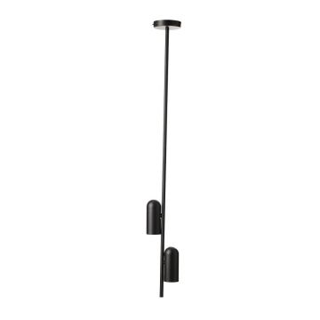 Pendul cu 2 spoturi stil minimalist VIVI TOP 2 negru