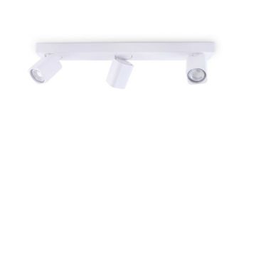 Plafoniera cu spoturi Rudy pl3 square alba