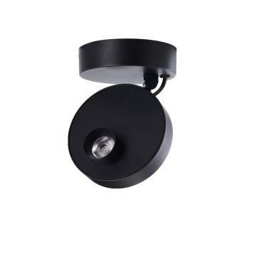 Plafoniera LED tip spot stil minimalist ISEO TOP negru