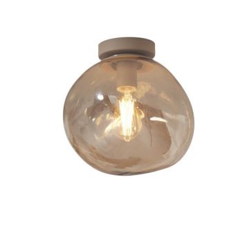 Plafoniera moderna design decorativ Helsinki boulder amber
