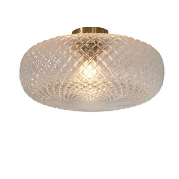 Plafoniera moderna design decorativ Venice auriu/transparent