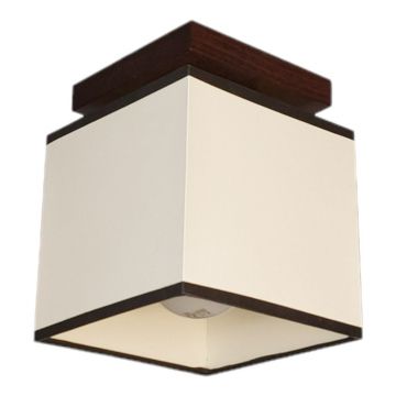 Plafoniera rustica fabricata manual din lemn Lido