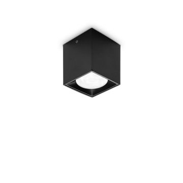 Spot LED aplicat Dot pl square 3000k negru
