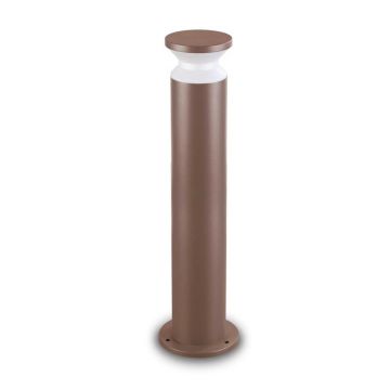 Stalp pentru iluminat exterior Torre pt1 h80 cafeniu