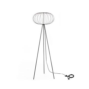 STONES Lampă de podea cu LED 50cm X 50cm H. 150cm | Aosom Romania