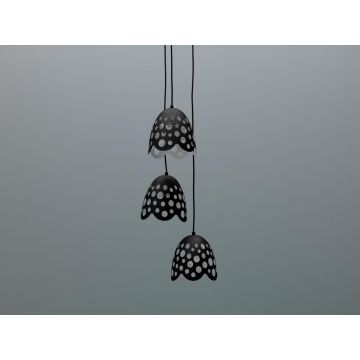 STONES Lampă suspendată Ø.19,5cm X Ø.19,5cm H. 125cm | Aosom Romania