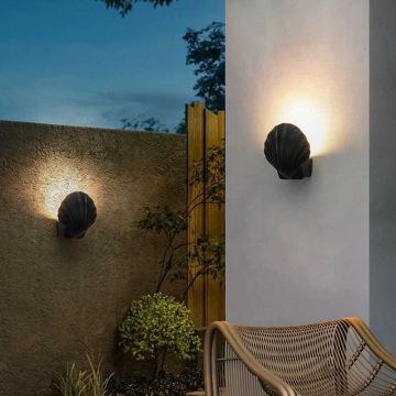 APLICA CU LED SCALLOP 5W EXTERIOR LUMINA CALDA
