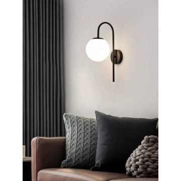 Aplica Neagra e14*1 maxim 25w/bec DM-LD411/1B BK