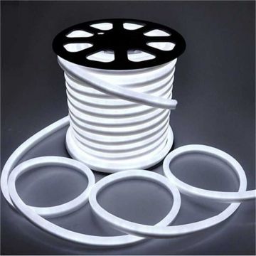 Banda led 220v neon flex 6500k lumina rece