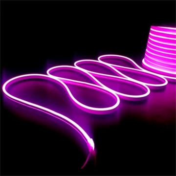 Banda led 220v neon flex mov