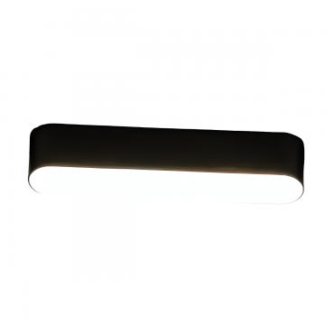 Banda LED Premium cu Sina Magnetică Aplicată, Lumina Neutră, 6W, S2, Negru – Iluminat sofisticat pentru orice decor.