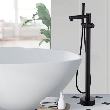 Baterie de Podea Negru – Design minimalist și durabil pentru un aspect contemporan.