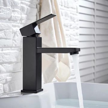 Baterie Lavoar din Inox, Negru, Model HS/LY005 – Un Plus de Modernitate și Funcționalitate pentru Lavoar