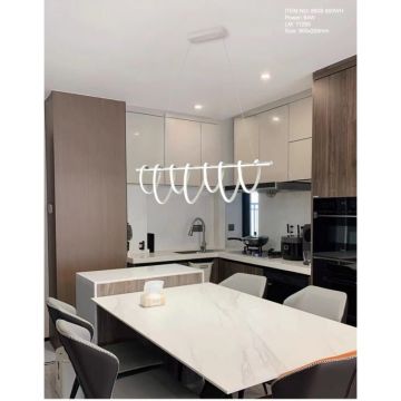 Candelabru LED contemporan ajustabil, design elegant – DM8808/900 Alb – Iluminare modernă și personalizabilă pentru orice încăpere.