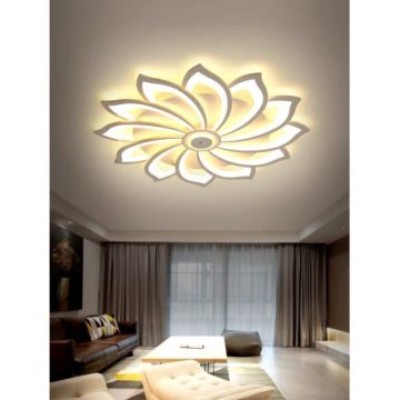 Candelabru LED de tavan cu temperaturi de culoare ajustabile – DM3834 – Design modern și iluminare personalizabilă pentru orice încăpere.