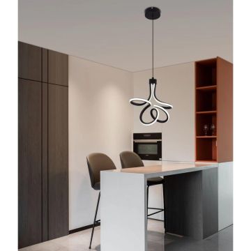 Candelabru LED Modern, Design Abstract și Temperatură de Culoare Variabilă, Model DM8044 – Iluminat Distins și Versatil pentru Living și Sufragerie, N