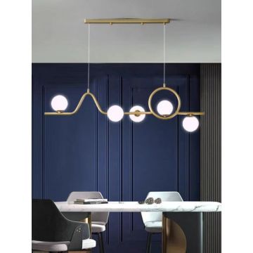 Candelabru modern DM Living, Model DM205/5 – Eleganță Distinsă cu Iluminare Perfectă pentru Orice Spațiu