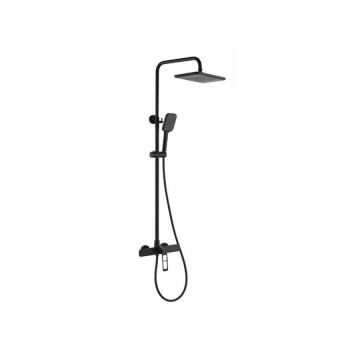 Coloană Duș Negru Model 9710H – Stil și Funcționalitate într-un Singur Accesoriu de Baie
