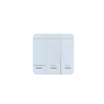 Controler Premium pentru Banda LED Digitală – Design Alb Sofisticat, Funcționalitate Simplificată pentru O Ambianță Rafinată