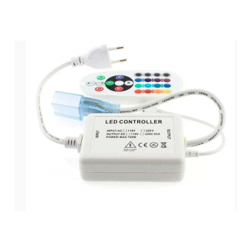 Controller NEON FLEX RGB 15X26mm Telecomanda IR 720W 220V