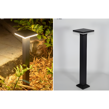 Lampă de Grădină, Design Premium, Gri, 60cm, o alegere distinsă pentru grădinile moderne, Model DM201662 H60