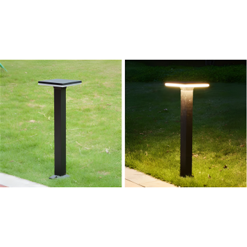 Lampa de Grădină Distinsă, Gri, Înălțime 30cm – Iluminare Estetică și Funcțională pentru Grădini, Model DM201662 H30