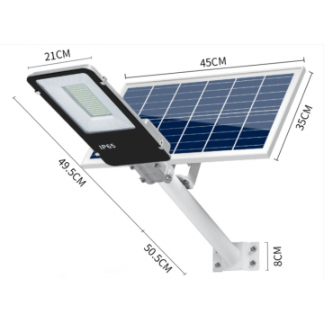 Lampa Solară Premium 100W cu Telecomandă și Suport Metalic – Iluminare Puternică și Rezistentă pentru Grădini și Curți