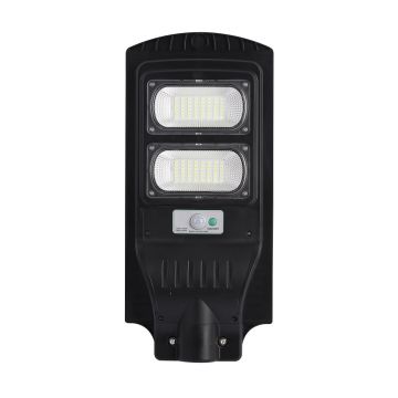 Lampa Stradala cu Panou Solar Monocristalin Integrat si telecomanda - 100W/6500k