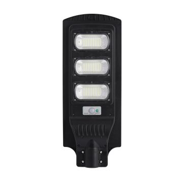Lampa Stradala cu Panou Solar Monocristalin Integrat si telecomanda - 150W/6500k