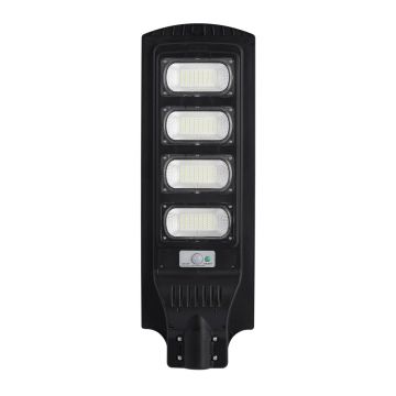 Lampa Stradala cu Panou Solar Monocristalin Integrat si telecomanda - 200W/6500k