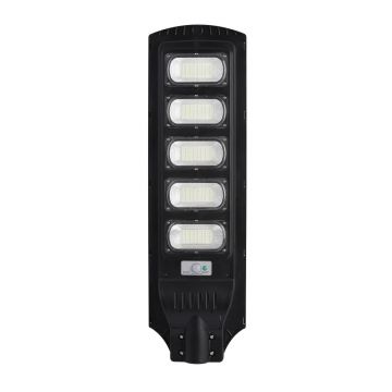 Lampa Stradala cu Panou Solar Monocristalin Integrat si telecomanda - 250W/6500k