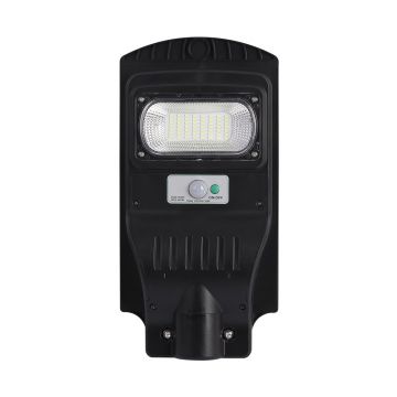 Lampa Stradala cu Panou Solar Monocristalin Integrat si telecomanda - 50W/6400k