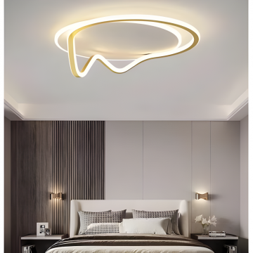 Lustră de Lux cu Telecomandă – Iluminare Reglabilă în Trei Tonuri pentru un Ambient Elegant, Model DM3942 GD