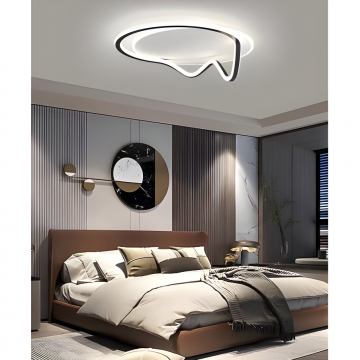 Lustră Elegantă cu Telecomandă și Lumină Reglabilă – Ideală pentru Crearea Atmosferelor Dorite, Model DM3929 BK
