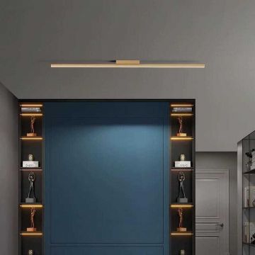 Lustra LED Bar Auriu100CM Cu 3 Functii 40W DM-G4132/100CM GD