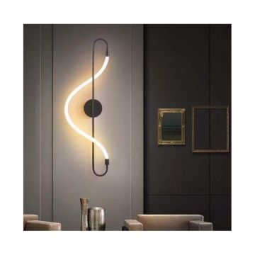 Lustră LED cu Design Elegant Ambiental, Model DM9209 – Iluminat Premium și Stil Contemporan pentru Sufragerie, Negru