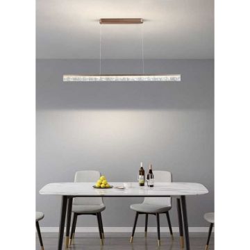 Lustra LED Cu Telecomanda wifi 2.4G lumina/rece/calda/neutra intensitate reglabila DM-F9857