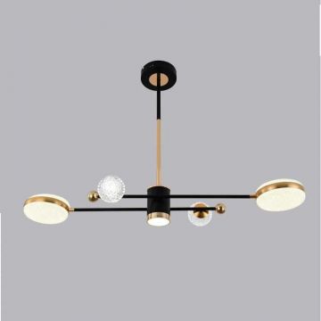Lustra LED cu Telecomanda wifi 2.4G lumina/rece/calda/neutra intensitate reglabila DM-G4005
