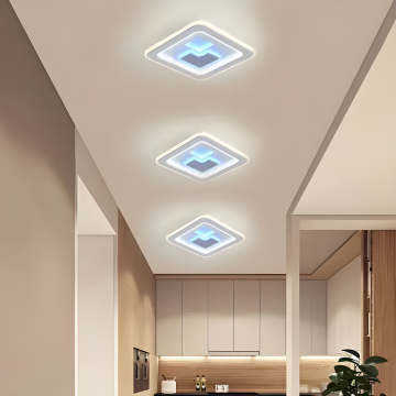 Lustră LED Modernă, DM 9114-240, 3 Tipuri de Lumină, 74W, Alb/Gri, - O soluție elegantă pentru un interior sofisticat.