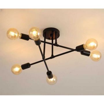 Lustră Modernă DM Living, Model DM-DC301/6 Negru