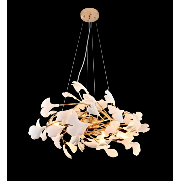 Lustră Modernă Nordic cu Petale Inspirate din Frunzele de Cais, Model DM9096/600