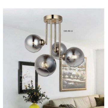 Lustră Titan Elegantă E27 x 4, DM-MX413-4 – Design Modern și Iluminare Impresionantă pentru Orice Spațiu