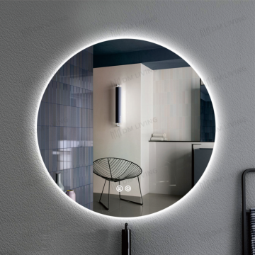 Oglindă LED Modernă, 60x60cm, Model DM006 – Design Contemporan cu Lumină Integrată pentru Orice Cameră